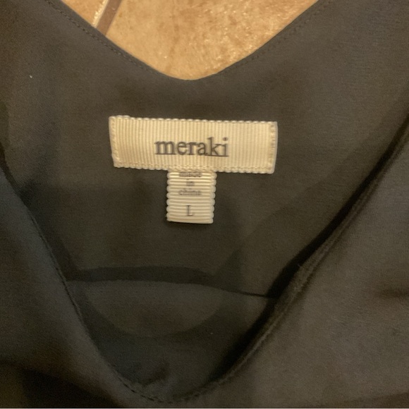Meraki Black Camisole Top - Picture 3 of 3
